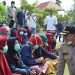 Kapolres Natuna, AKBP Nugroho Dwi Karyanto, S,IK bercerita dengan WNI yang dari Wuhan Cina