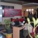 Suasana saat Nobar di Polsek Tanjung Balai Karimun