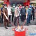 Wakapolres, Chaidir memimpin langsung proses pemusnahan 5,1kg Ganja Kering hasil sitaan dari tersangka WH