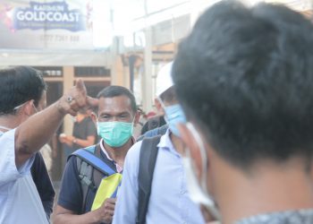 Tiba Di Pelabuhan Karimun, Ratusan TKI Langsung Dipulangkan