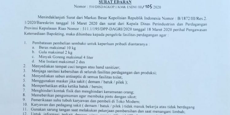 Pemda Mulai Batasi Pembelian Sembako, Warga: Jika Sudah Mengkhawatirkan Baiknya Pemda Jamin Stock Sembako, Bukan Membatasi