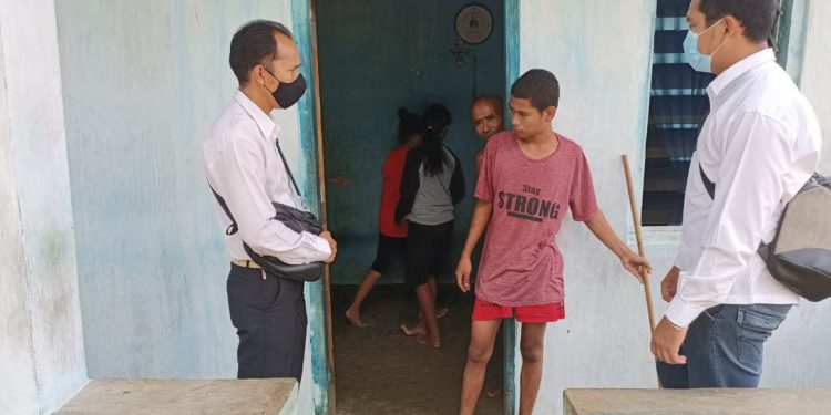 Pastikan Tetap Ditempat, Satgas Gakkum Kunjungi Tiga Narapidana Asimilasi