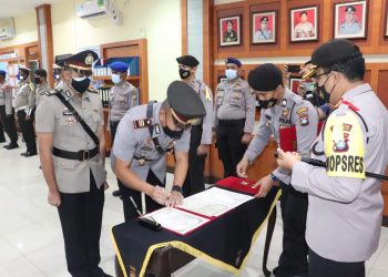 Ramadhanto Resmi Jabat Kasat Lantas Polres Karimun