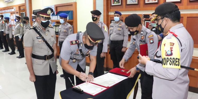 Ramadhanto Resmi Jabat Kasat Lantas Polres Karimun