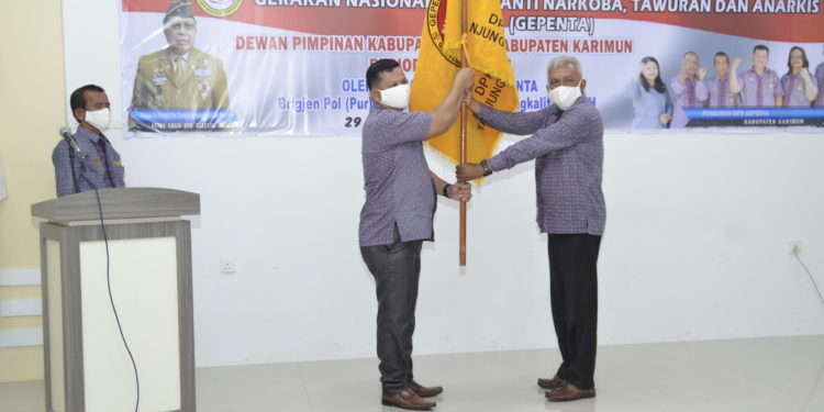 Pengurus DPK Gepenta Kabupaten Karimun Resmi Dikukuhkan