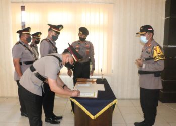 Dua Kasat Polres Lingga Dimutasi