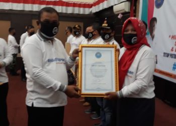 Berhasil Terapkan P4GN, SMP Negeri 1 Karimun Terima Perhargaan Dari BNN Kepri