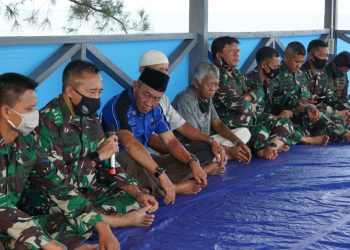 KAS KORMAR Pimpin Syukuran Jelang LATPASRAT Korps Marinir Tahun 2020