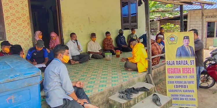 Raja Rafiza Adakan Reses II Pada Daerah Pemilihan