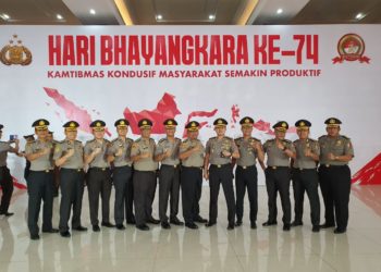 Mantan Kapolres Lingga, Ucok Lasdin Silalahi Naik Pangkat Menjadi Kombes