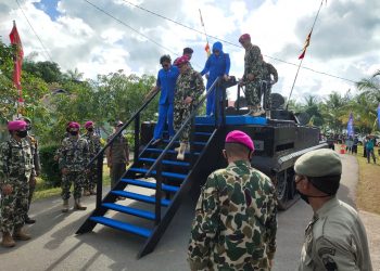 Kasal Yudo Margono di Angkat Sebagai Warga Kehormatan Korps Marinir