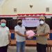 Bupati Sebarkan Masker Melalui Melayu Raya Dan Karang Taruna