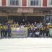 Bantu Pembiayaan Penderita Tumor Hati, Tiga Kelompok KKN Universitas Karimun Bersama PMII Turun Kejalan Galang Dana