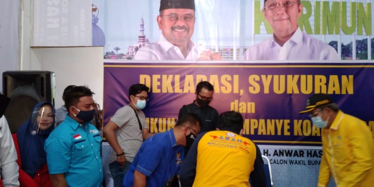 Resmi Deklarasi, 10 Partai Koalisi Siap Menangkan ARAH Di Pilkada 2020