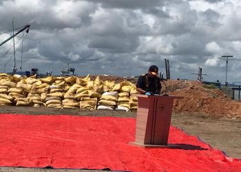 Masyarakat Lega, DJBC Kepri Musnahkan 532,9 Ton Amonium Nitrat