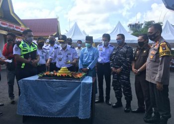 Ditengah Pandemi, Bandara Dabo Serap 1.132 Tenaga Kerja Padat Karya