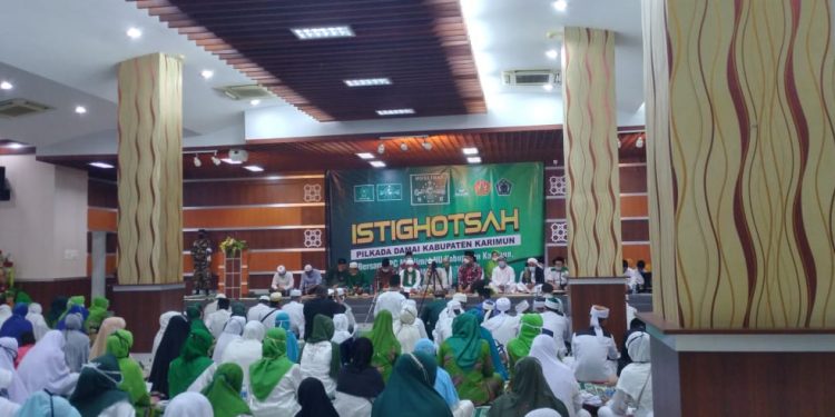Muslimat Nahdlatul Ulama Adakan Istighotsah Doakan Pemilu Kepri Damai