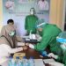 Pastikan Pelayanan Bebas Covid, Pegawai Karantina Pertanian Karimun Lakukan Rapid Test