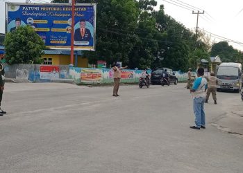 Covid Meningkat Tajam, Petugas Gabungan Razia Penerapan Penggunaan Masker