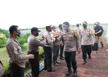 Kunjungi Kabupaten Lingga, Irwasda Polda Kepri Cek Kesiapan Operasi Mantap Praja Seligi 2020