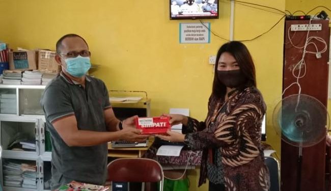 MIN Lingga Terima Ratusan Kartu Perdana Merdeka Belajar Dari Telkomsel