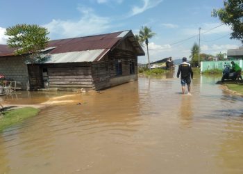 Hingga Pebruari 2021, Masyarakat Pamak Laut Bertarung Dengan Air Pasang