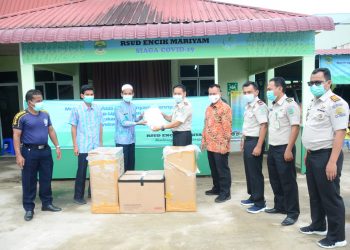 Pemkab Lingga Terima Ribuan Alat Rapid Test dan APD