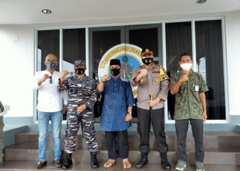 Plt Bupati Lingga Lakukan Silaturahmi ke Lanal Dabo