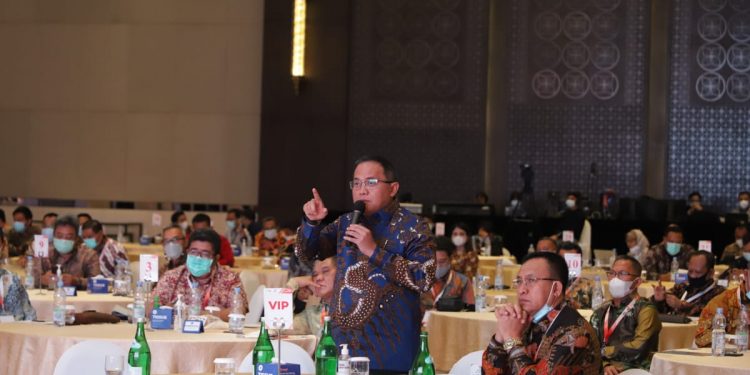 Pamerkan Inovasi Migas Berkelanjutan dan Merata Diacara Munas ADPM, Bupati Muba DRA Ucapkan Selamat Kepada Ridwan Kamil