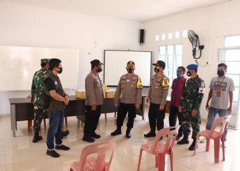 Tinjau Hingga Kepulau, Kapolres Pastikan Keamanan TPS