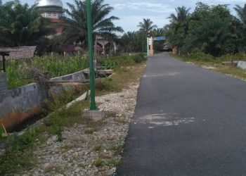 Lampu Jalan Di Desa Suka Damai Aceh Singkil Di Anggap Mati Suri