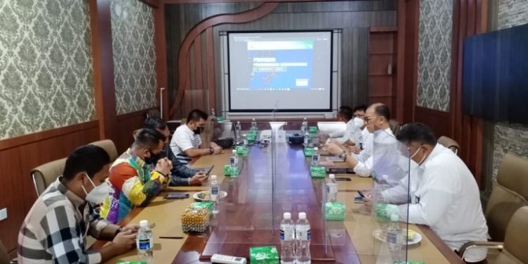 Plt Bupati Lingga Kunker Ke Batam Lakukan Koordinasi Dengan BJN Dan BWSS IV Terkait Pembangunan di Lingga