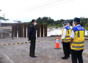 Presiden Instruksikan Perbaikan Sarana Penghubung yang Rusak Akibat Banjir Di Kalsel