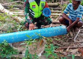 Warga Temukan Rudal Diduga Alat Pengintai Dilaut Anambas