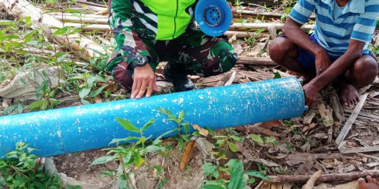 Warga Temukan Rudal Diduga Alat Pengintai Dilaut Anambas