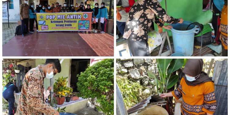 Tekan Penyabaran DBD, UPT Puskesmas Meral Barat Rutin Lakukan PSN
