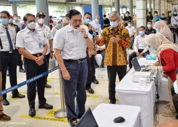 Menko Marves Dan Menhub Dukung Penggunaan GeNose Alat Deteksi Covid-19