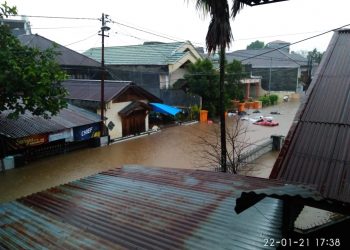 Delapan Kecamatan Dilanda Banjir Di Kota Manado