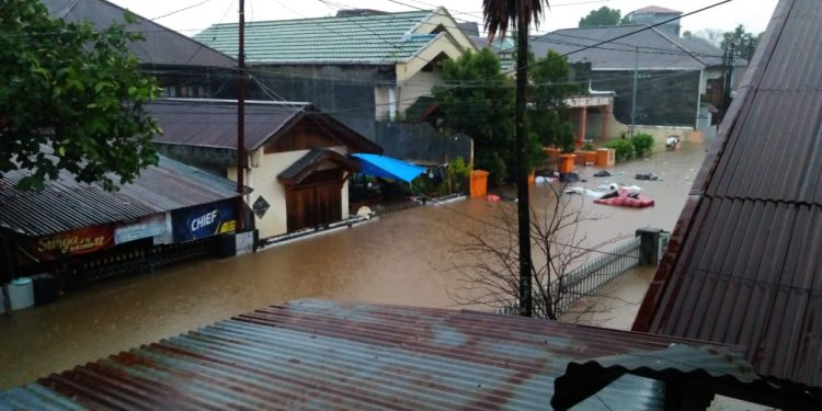 Delapan Kecamatan Dilanda Banjir Di Kota Manado