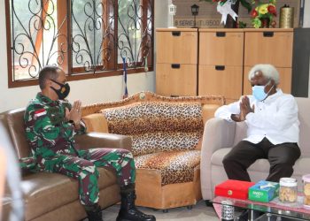 Wujudkan Papua Yang Aman dan Damai, Pangdam XVII/Cendrawasih Kunjungi Para Tokoh Agama