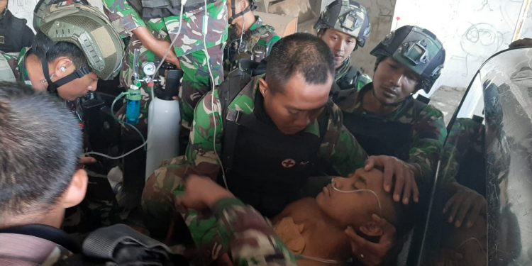 Dua Prajurit TNI Gugur, Satu Di Tembak KKB Saat Usai Ibadah