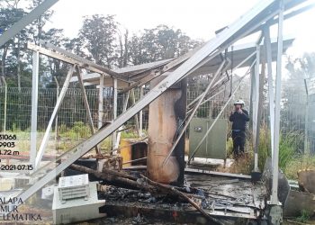 KKB Robohkan Dua Pemancar Milik Telkom Di Puncak Papua