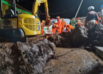 18 Luka-Luka,  11 Meninggal Dunia Akibat Longsor Di Sumedang