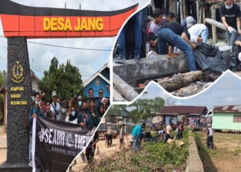 Peduli Lingkungan, Komonitas SEA BROTHERHOOD Kampanyekan Kebersihan Di Desa Jang