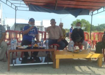 IMDI Karimun Bantu Pembangunan Pos Siskamling Di Kelurahan Tebing