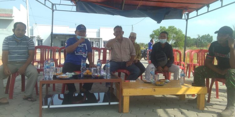 IMDI Karimun Bantu Pembangunan Pos Siskamling Di Kelurahan Tebing