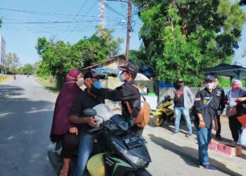 Gerakan Peduli Bermasker, GAMAWA Bagikan 6.500 Masker Di 11 Kecamatan