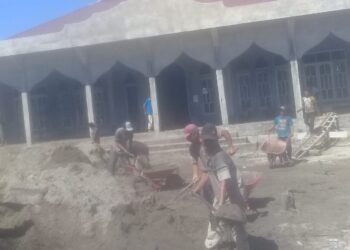 Sambut Pelaksanaan MTQ, Masyrakat Kampung Suka Damai Gelar Goro