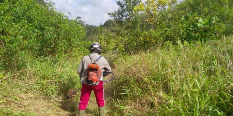 Masyarakat Natuna Antusias Sambut TMMD KE 110
