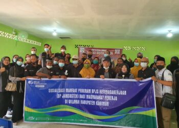 BPJS Ketenagakerjaan Sosialisasi Manfaat Program Di Desa Pangke Barat